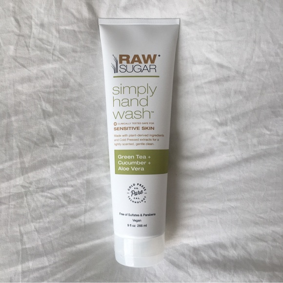 Simply Hand Wash RAW SUGAR Lot of 4 Cold Pressed Raw 2 Kind Vegan Sensitive Skin - Picture 4 of 9